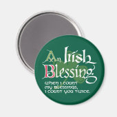 An Irish Blessing Magneet (Voorkant / Achterkant)