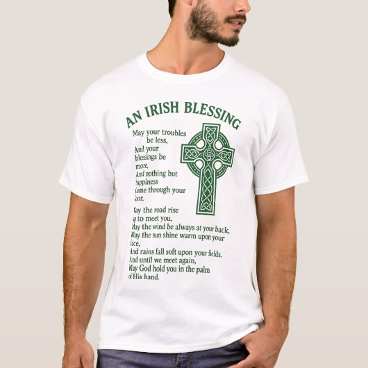 An Irish Blessing T-shirt (Voorkant)