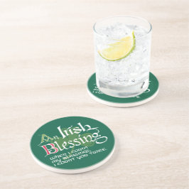 An Irish Blessing Zandsteen Onderzetter
