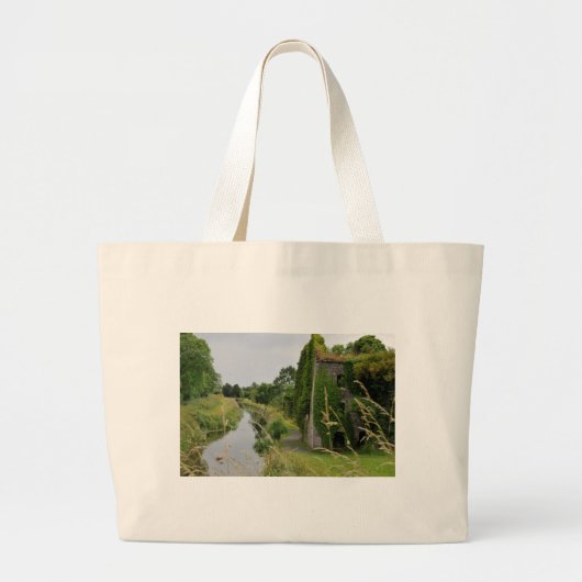 An Irish Canal Grote Tote Bag (Voorkant)