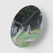 An Irish Grave Yard Ronde Klok (Hoek)