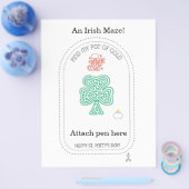 An Irish maze! Flyer (Enkel)