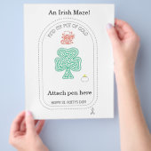 An Irish maze! Flyer (Hand)