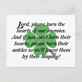 An Irish Prayer Briefkaart (Voorkant)