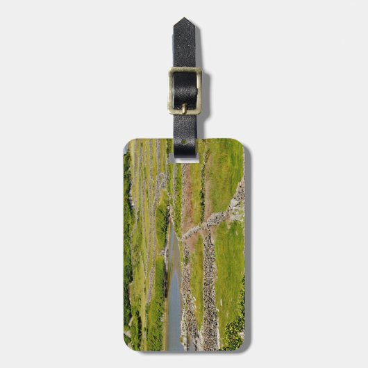 An Irish Stone Wall Bagagelabel (Voorkant verticaal)