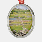 An Irish Stone Wall Metalen Ornament (Links)