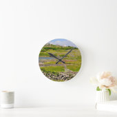 An Irish Stone Wall Ronde Klok (Huis)