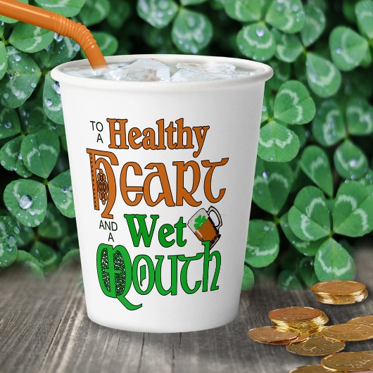 An Irish Toast ID607 Papieren Bekers