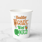 An Irish Toast ID607 Papieren Bekers (Achterkant)