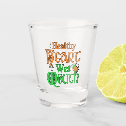 An Irish Toast ID607 Shot Glas (Voorkant)