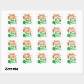 An Irish Toast ID607 Vierkante Sticker (Vel)