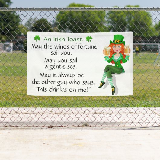 An Irish Toast Spandoek (Insitu)