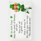 An Irish Toast Spandoek (Verticaal)