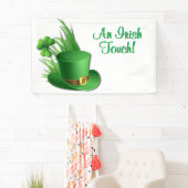 An Irish Touch Leprechaun Clove Hat in Grass Spandoek (Insitu)
