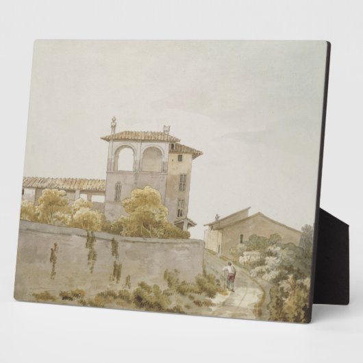 An Italy Villa Fotoplaat (Zijkant)