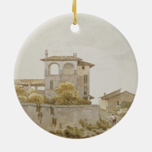 An Italy Villa Keramisch Ornament (Achterkant)