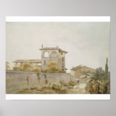 An Italy Villa Poster (Voorkant)