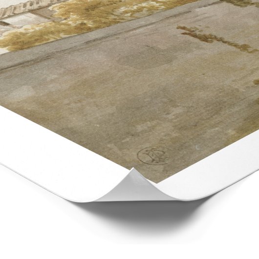 An Italy Villa Poster (Hoek)