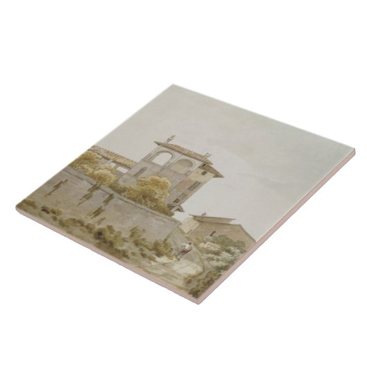 An Italy Villa Tegeltje (Zijkant)