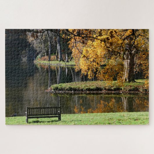 An Oasis of Peace, Autumn in Stourhead Legpuzzel (Horizontaal)