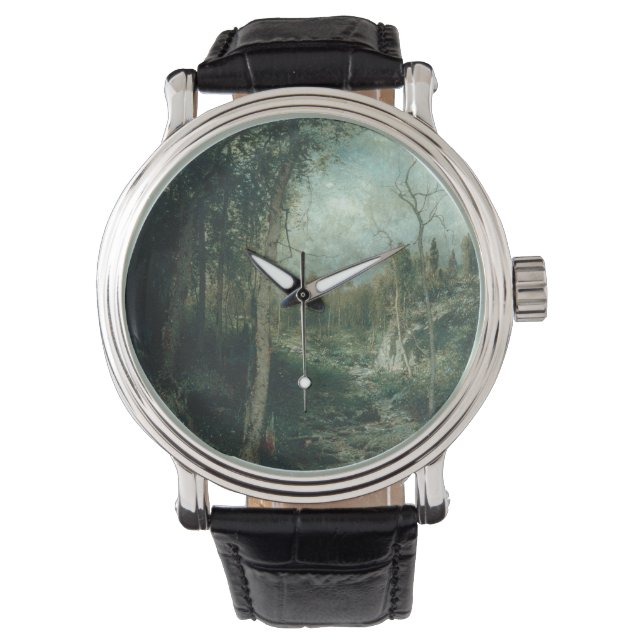 An Old Clearing (1881) - Horloge (Voorkant)