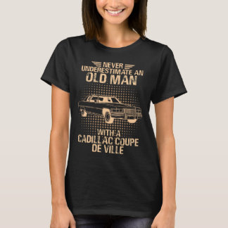 An Old Man Cadillac Coupe De Ville T-shirt