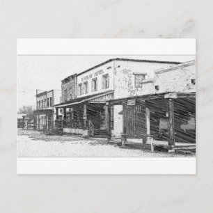 An Old Western Town Briefkaart