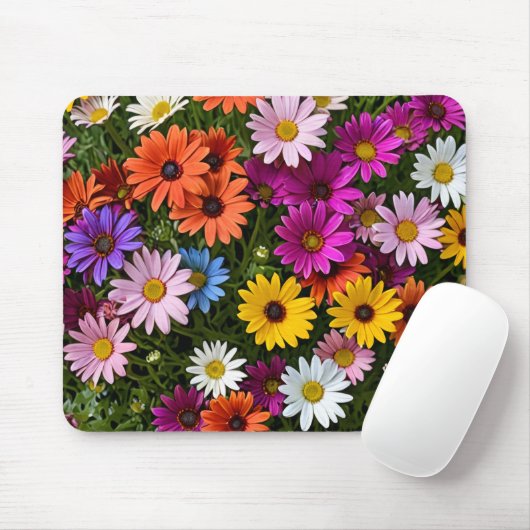 An original ai artwork Mousepad Muismat (Met muis)