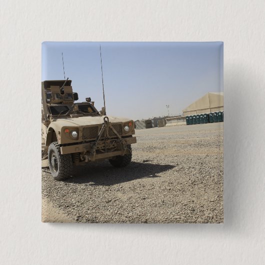 An Oshkosh M-ATV 2 Vierkante Button 5,1 Cm (Voorkant)