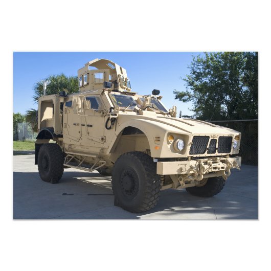 An Oshkosh M-ATV Foto Afdruk (Voorkant)