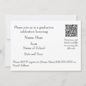 An Otter Graduation Party Invitation Card Kaart (Achterkant)