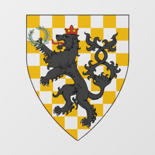 An Tir-vensterclingsel Raamsticker (Vel)