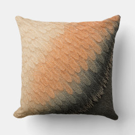 An ultra-close macro of moth's wing  kussen