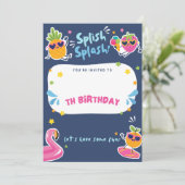 An unforgettable moment awaits birthday invitation kaart (Staand voorkant)