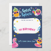 An unforgettable moment awaits birthday invitation kaart (Voorkant / Achterkant)