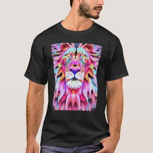 An Unreal Dreamlike Lion Fantasy T-shirt (Voorkant)