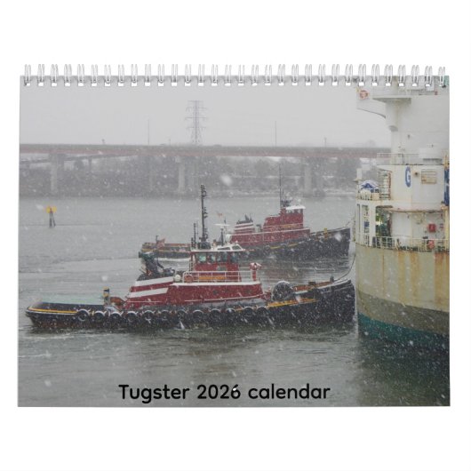 An unusual maritime themed calendar kalender (Hoes)