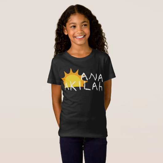 ANA AKILAH. T-SHIRT (Voorkant volledig)