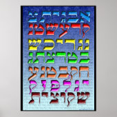 Ana b"Koach ~ Initiaal Letters ~ Elijah Poster (Voorkant)