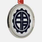 ANA GEAR METALEN ORNAMENT (Rechts)