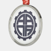 ANA GEAR METALEN ORNAMENT (Links)