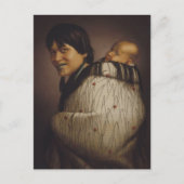 "Ana Rupene and Child" - G. Lindauer Briefkaart (Voorkant)