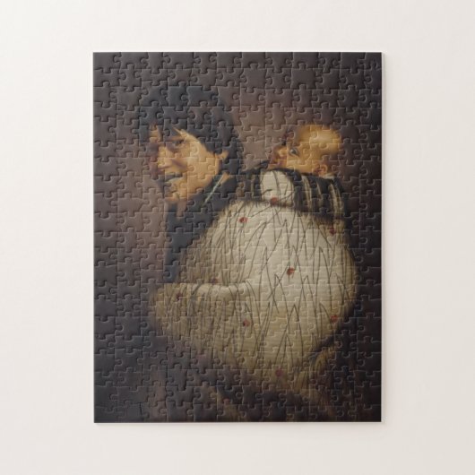 "Ana Rupene and Child" - G. Lindauer Legpuzzel (Verticaal)