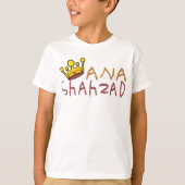 ANA SHAHZAD. T-SHIRT (Voorkant)