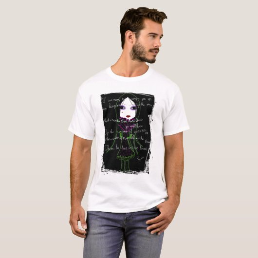 Anabel Lee T-shirt (Voorkant volledig)