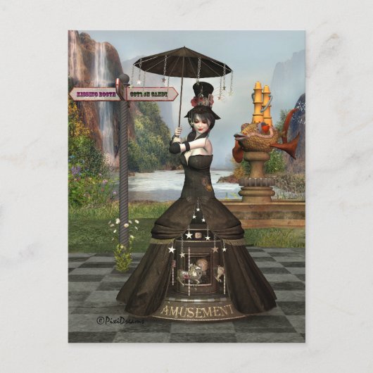 Anabella's Amusement Briefkaart (Voorkant)