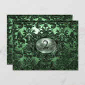 Anabelle Dublin Victoriaans tabelnummer Kaart (Voorkant / Achterkant)