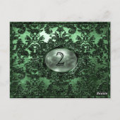 Anabelle Dublin Victoriaans tabelnummer Kaart (Achterkant)