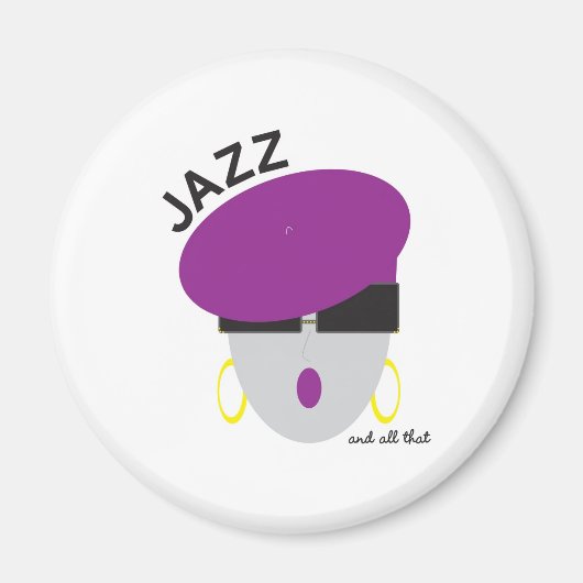 AnabelNY "Jazz" Magneet (Voorkant)