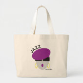 AnabelNY "Jazz"-Tas Grote Tote Bag (Voorkant)